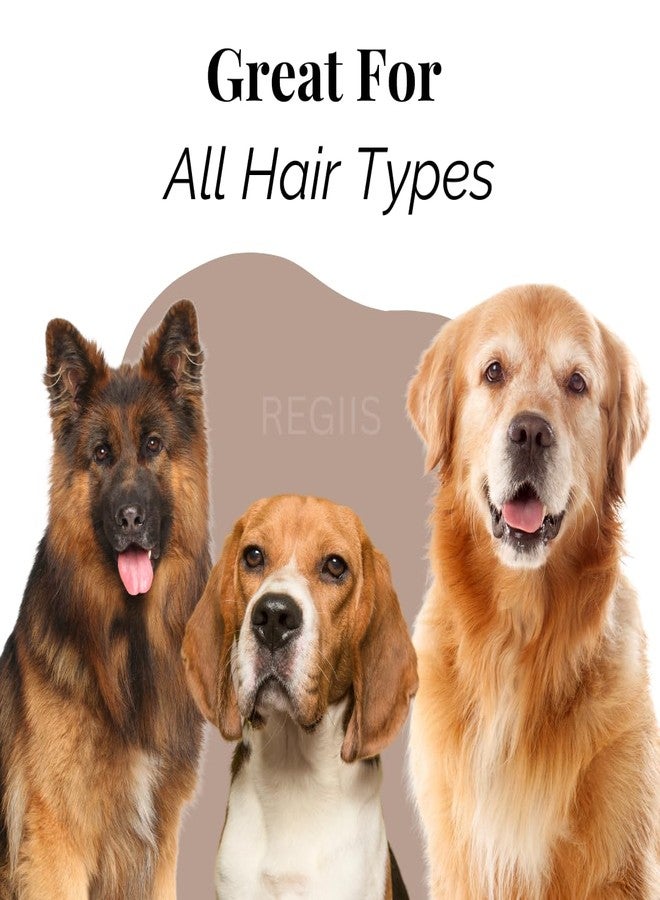 REGIIS Pet Grooming Set, Tick and Flea Control Shampoo with Deshedding Glove - Image 4